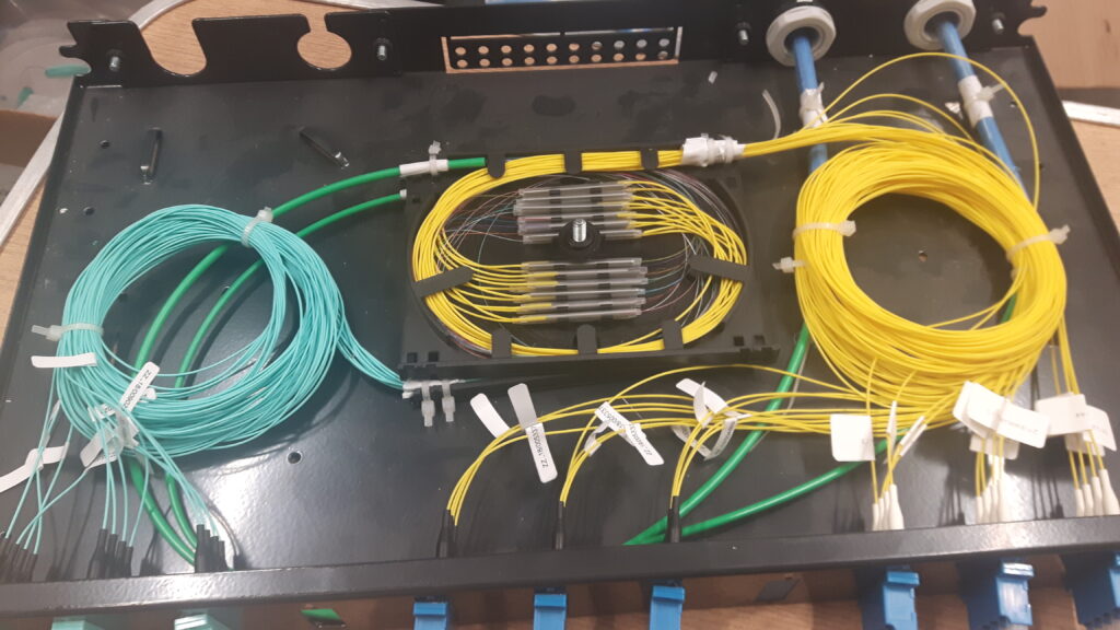 Spawanie światłowodów